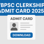 WBPSC Clerkship Admit Card 2025